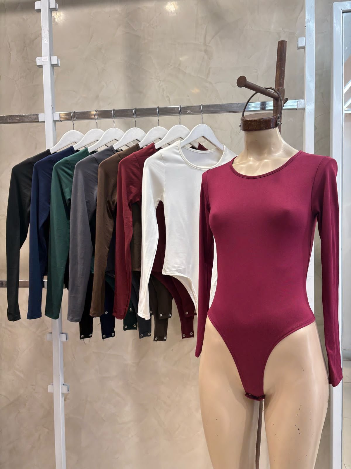 Body M/l cuello redondo (Modal Soft)