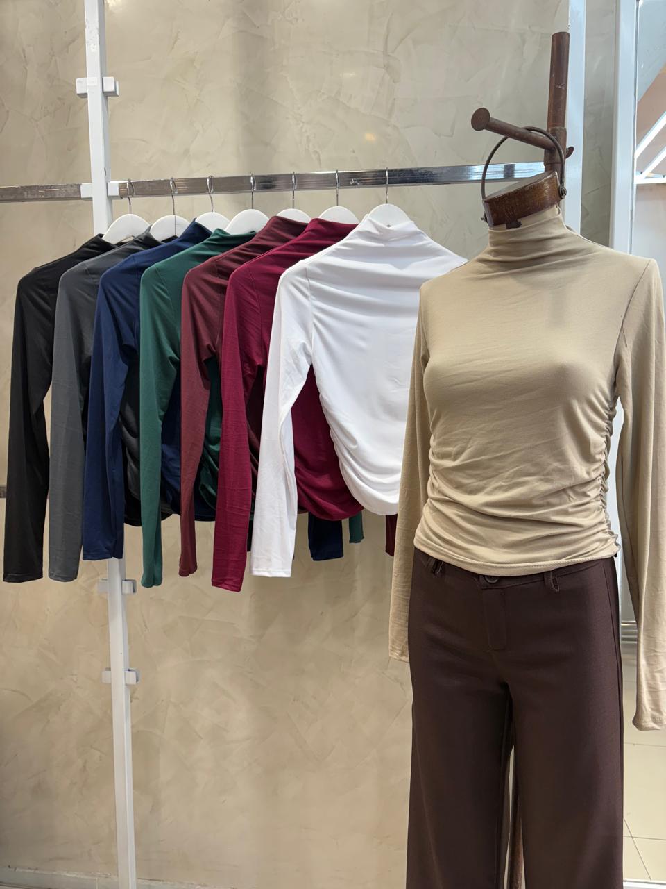 Polera Fruncida (Modal Soft)