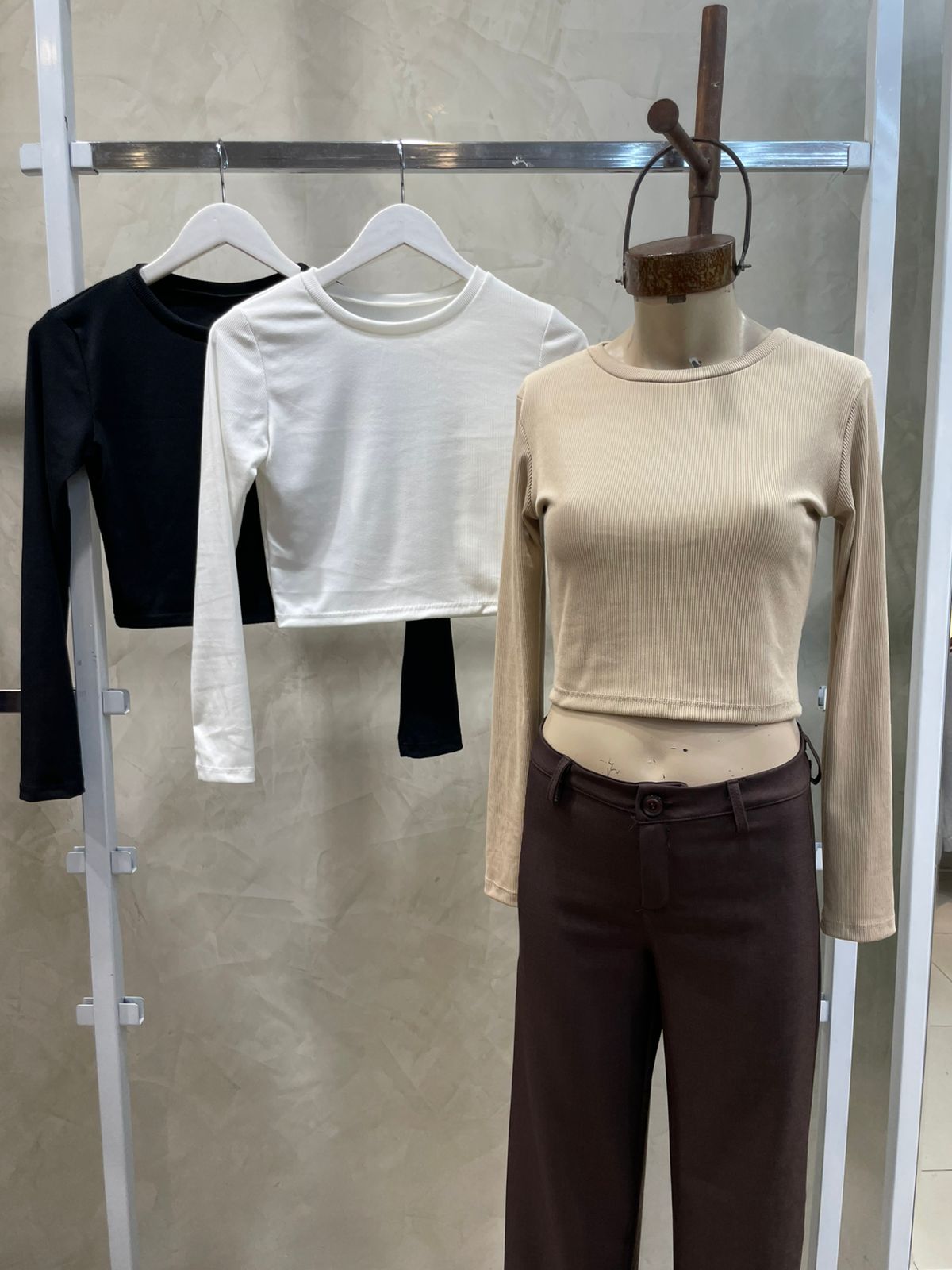 Remera m/l basica (Morley)