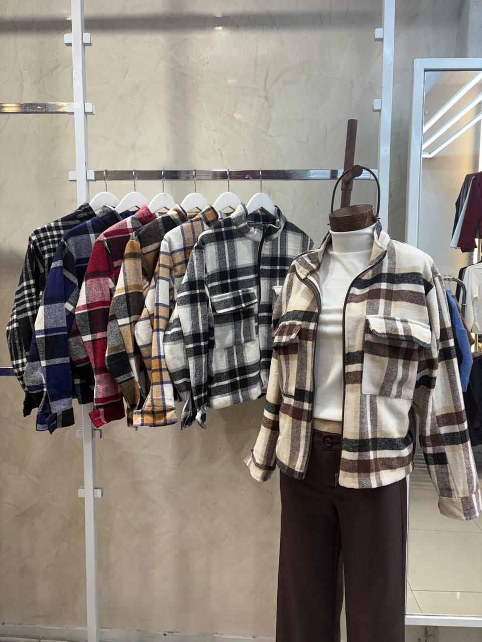 Campera Cargo (Paño Cuadrille)
