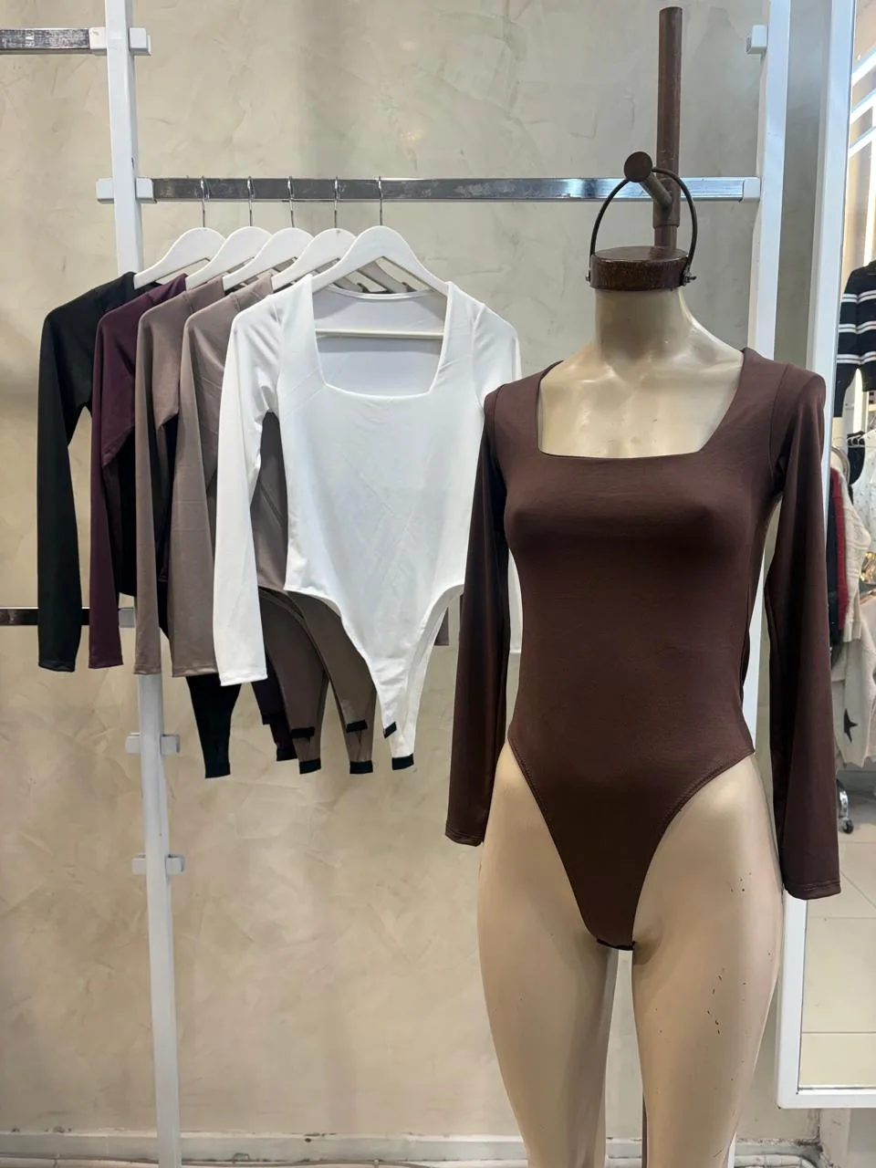 Body Escote Cuadrado M/L (Microfibra)