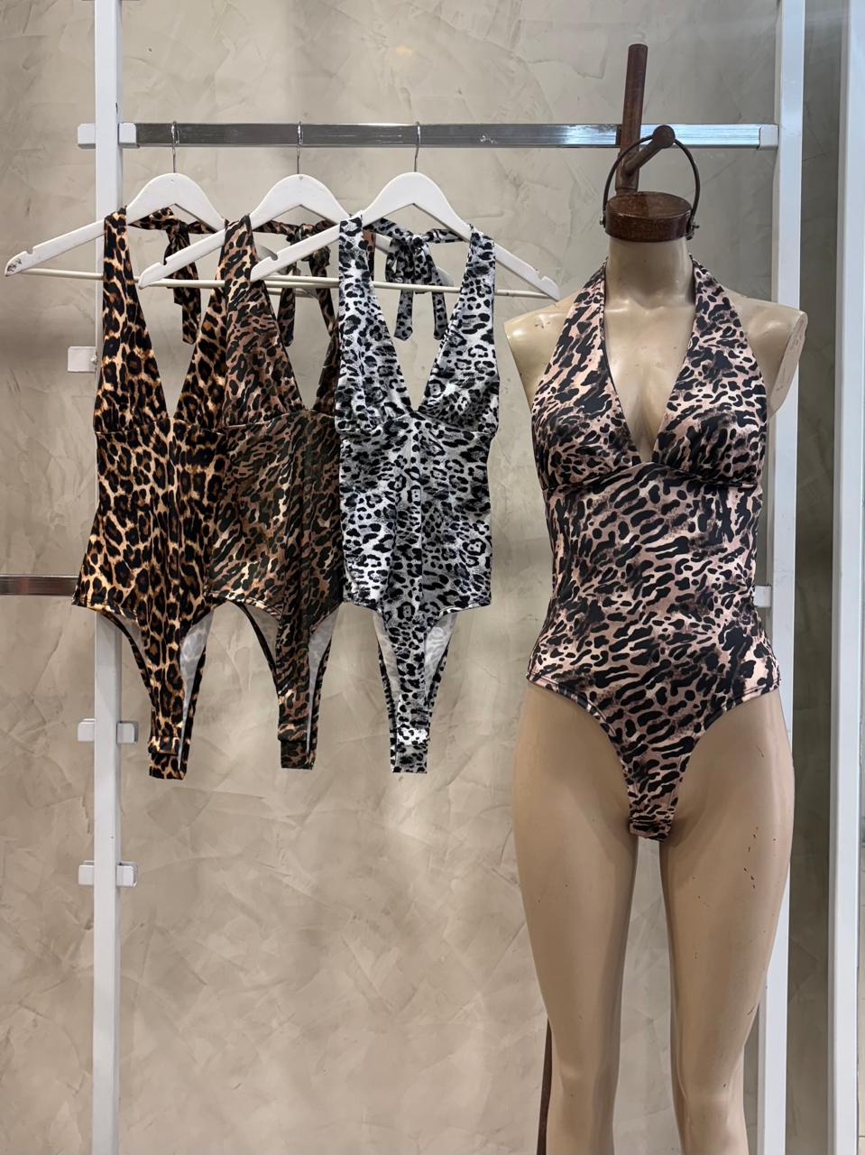 Body Marilyn animal print (Microfibra)