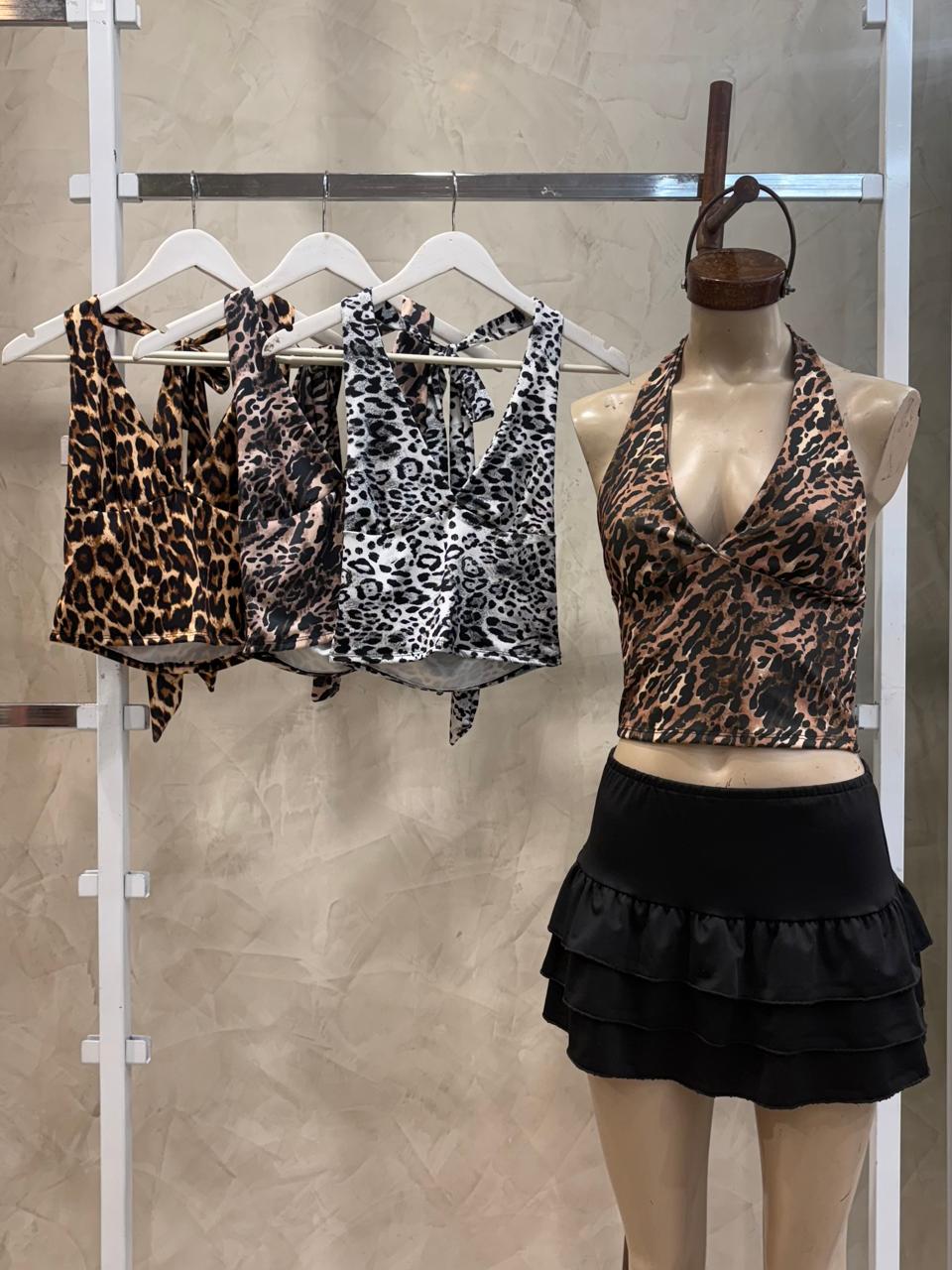 Top lazo Marilyn (Animal Print)