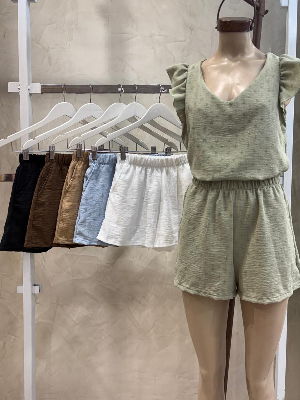 Short Bolsillos (Lino)