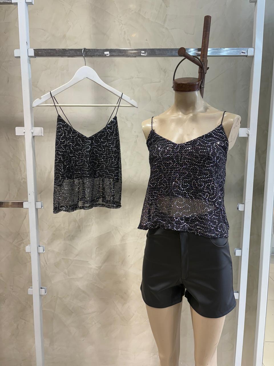 Musculosa Bretel  (Lentejuela)