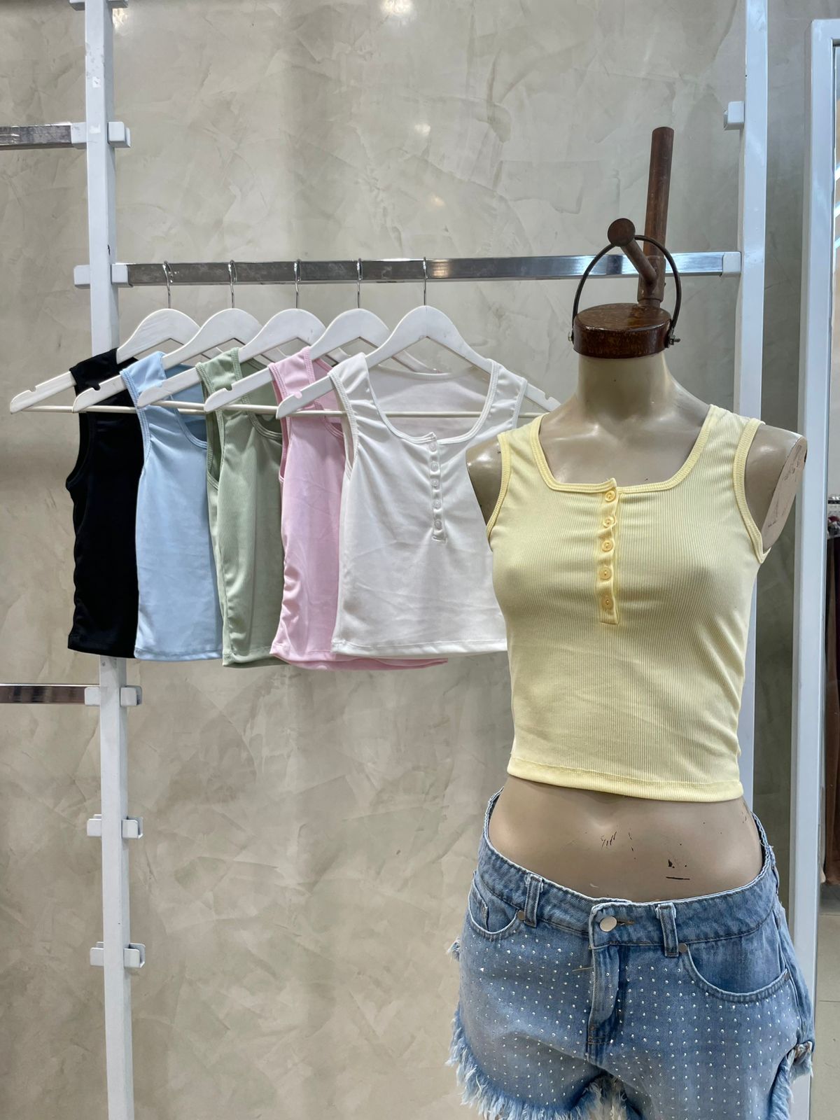 Musculosa botones (Morley)