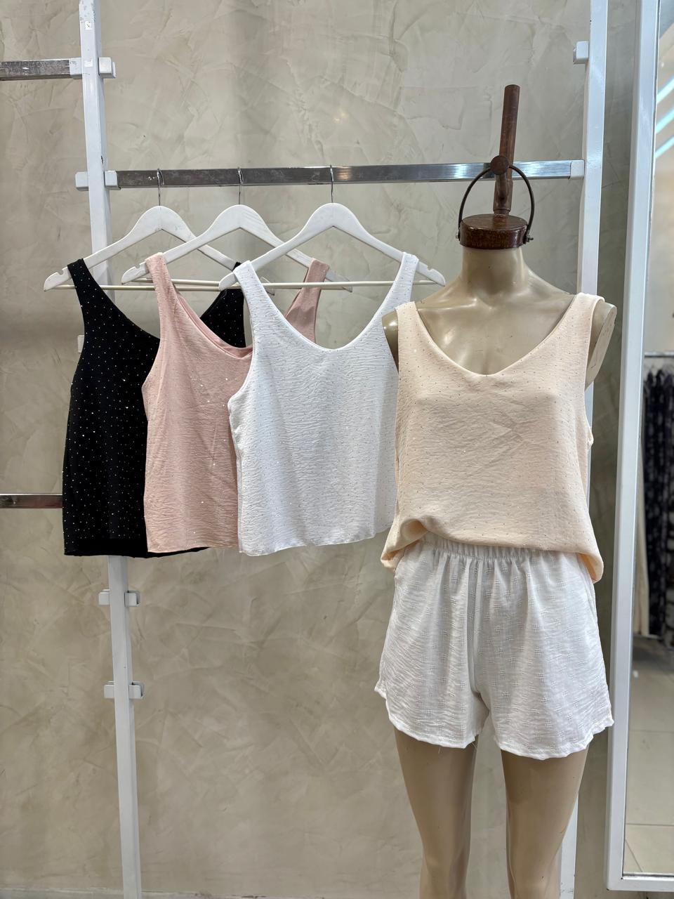 Musculosa V Strass (Cey)