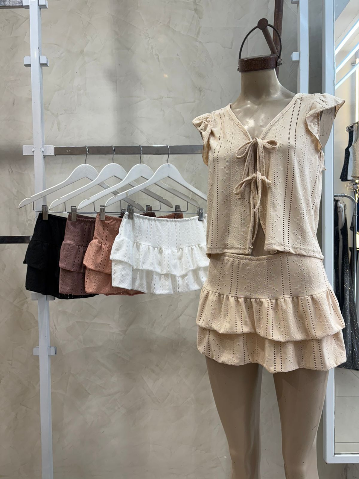 Mini volados c/short (Brodery)