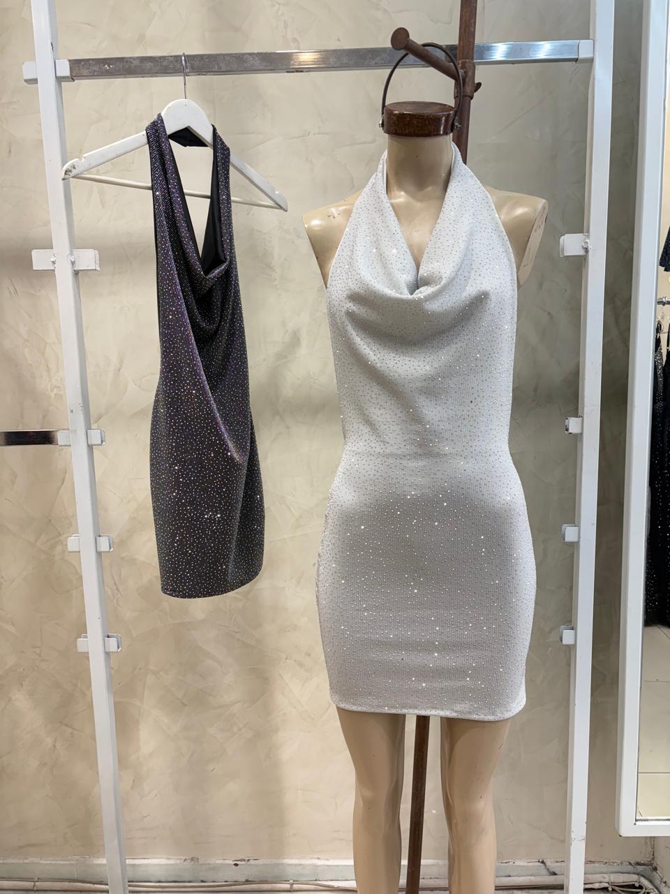 Vestido Buche strass