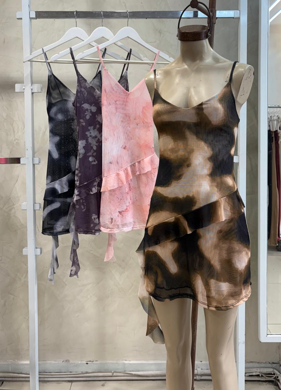 Vestido volados (Tull sublimado)