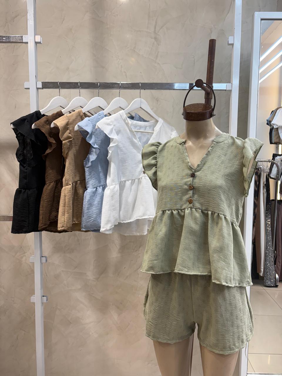 Blusa botones (Lino)