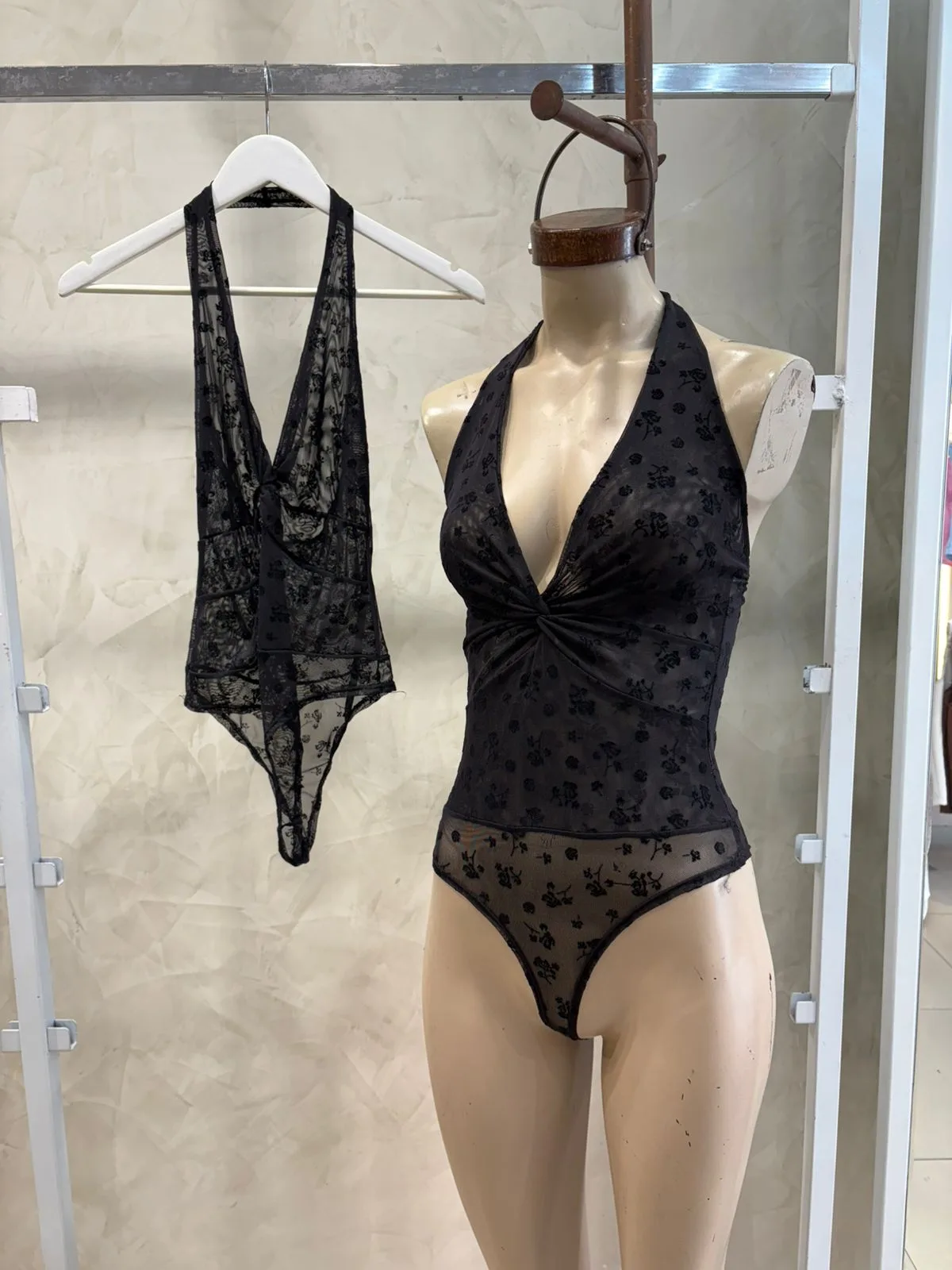 Body Nudo (Encaje Flor)