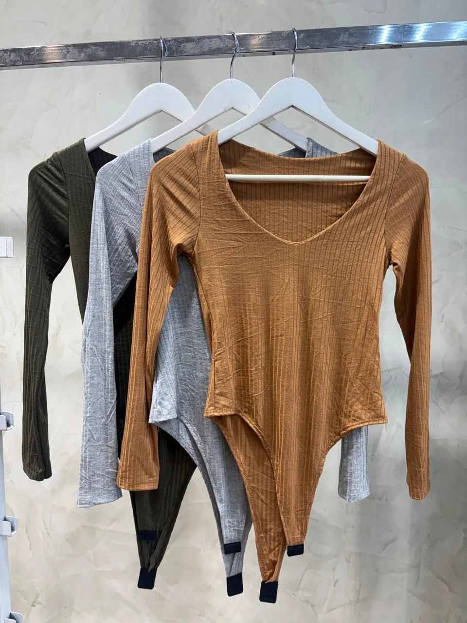 Body escote v m/l (morley)