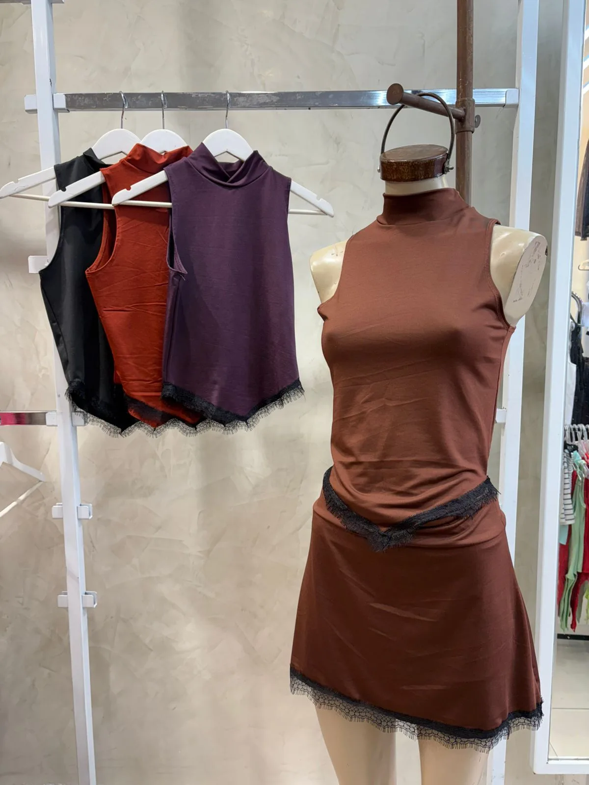 Musculosa 1/2 polera pico (Microfibra)