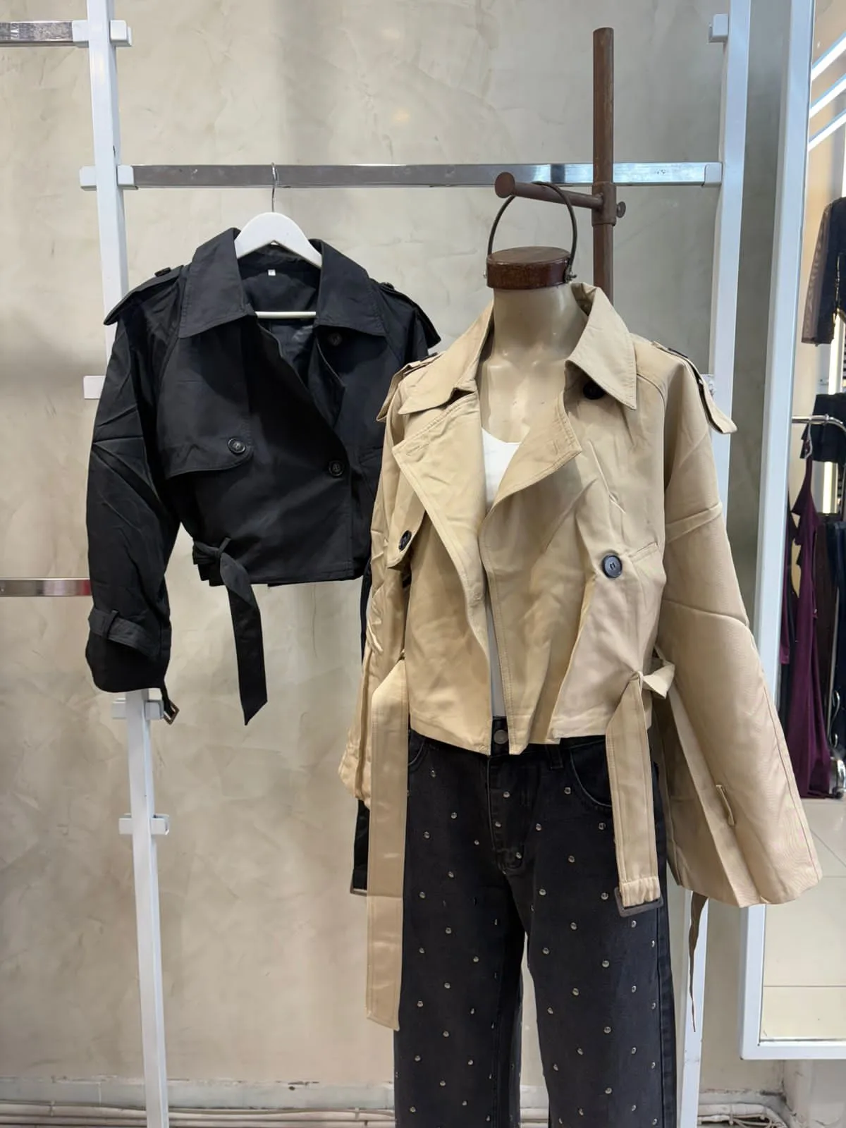 Trench corto (Importado)