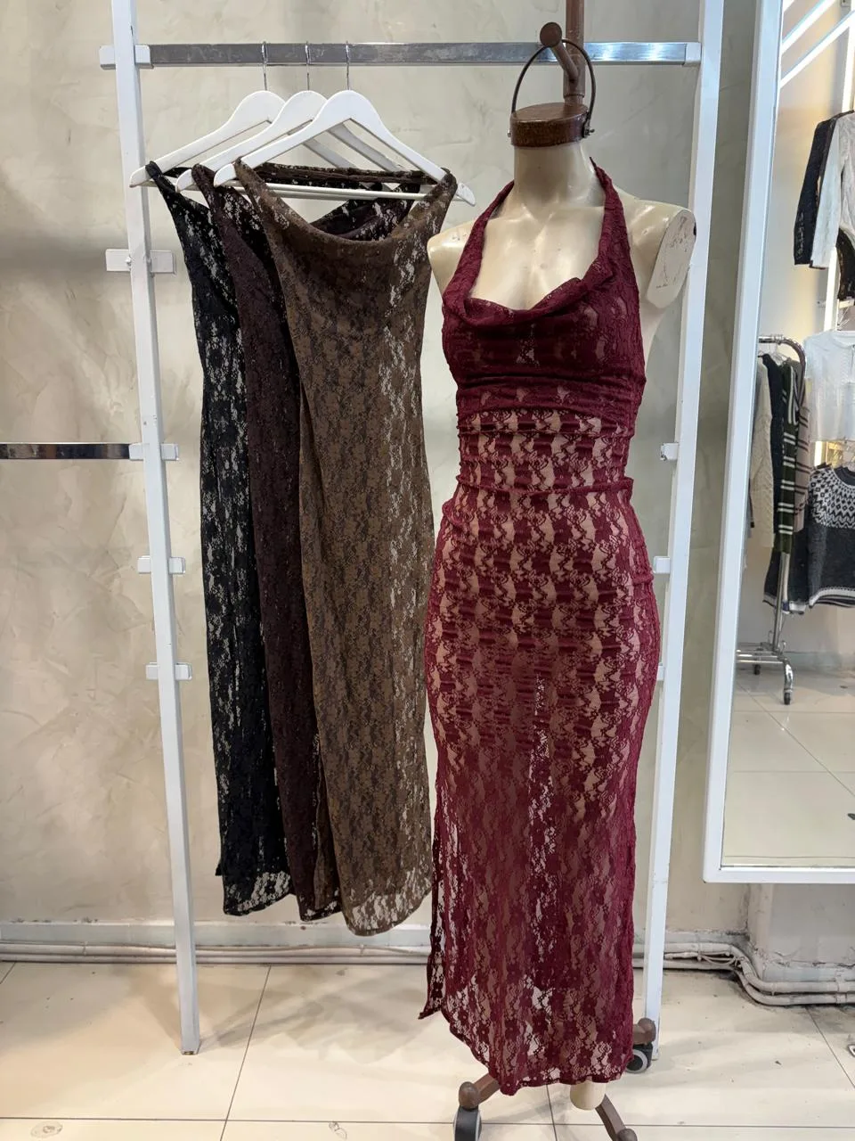 Vestido Buche Emi (Encaje carmela)