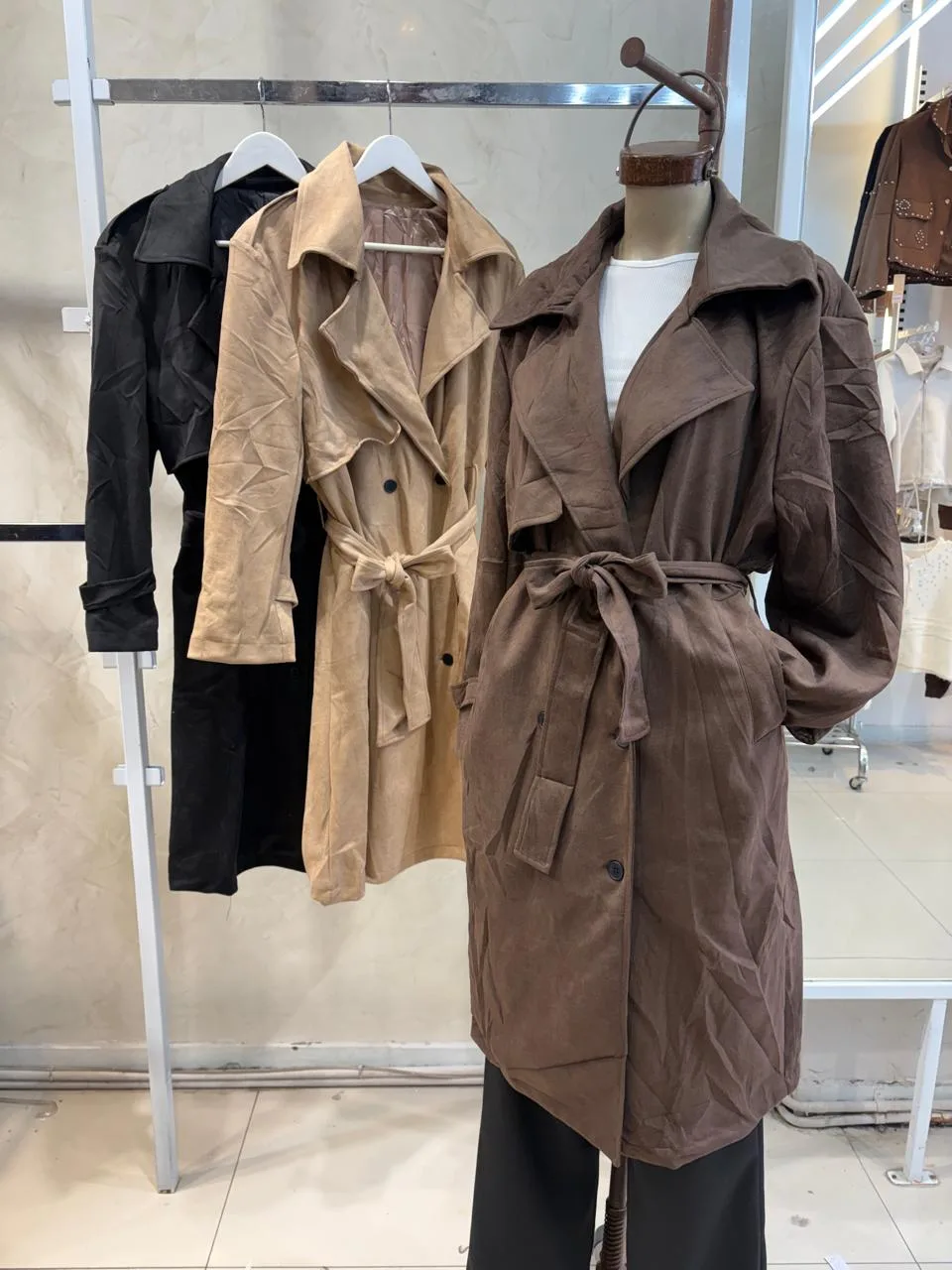 Trench Gamuzado (importado)