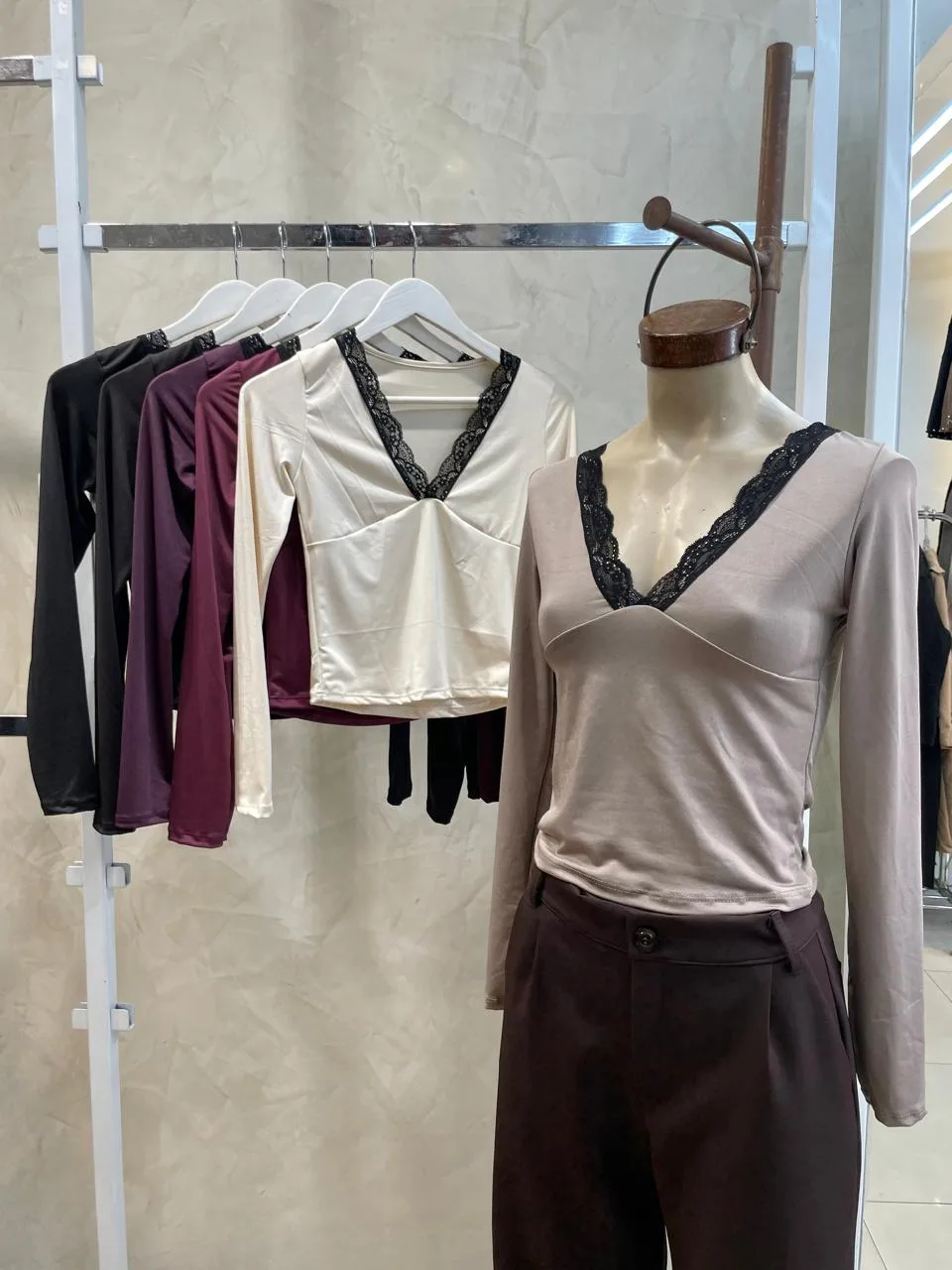 Remera v puntilla (microfibra)