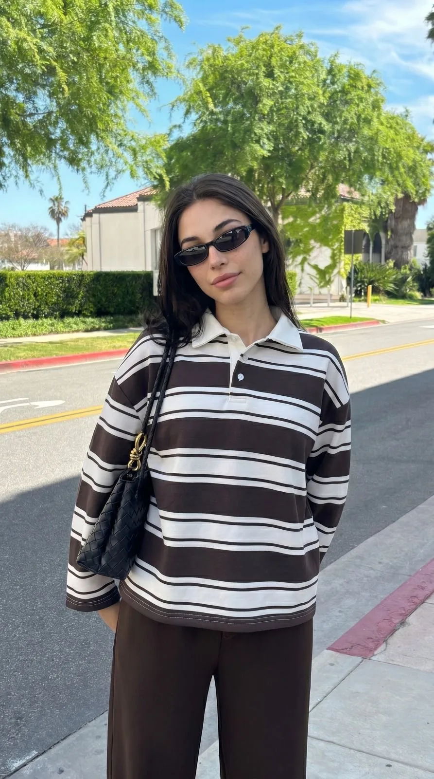 Buzo chomba rayado (friza)