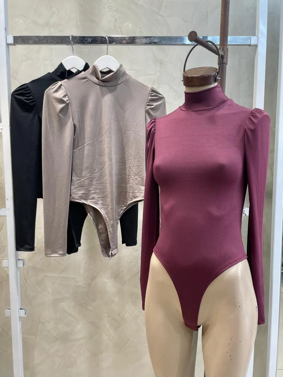 Body Polera Manga Princesa (Microfibra)