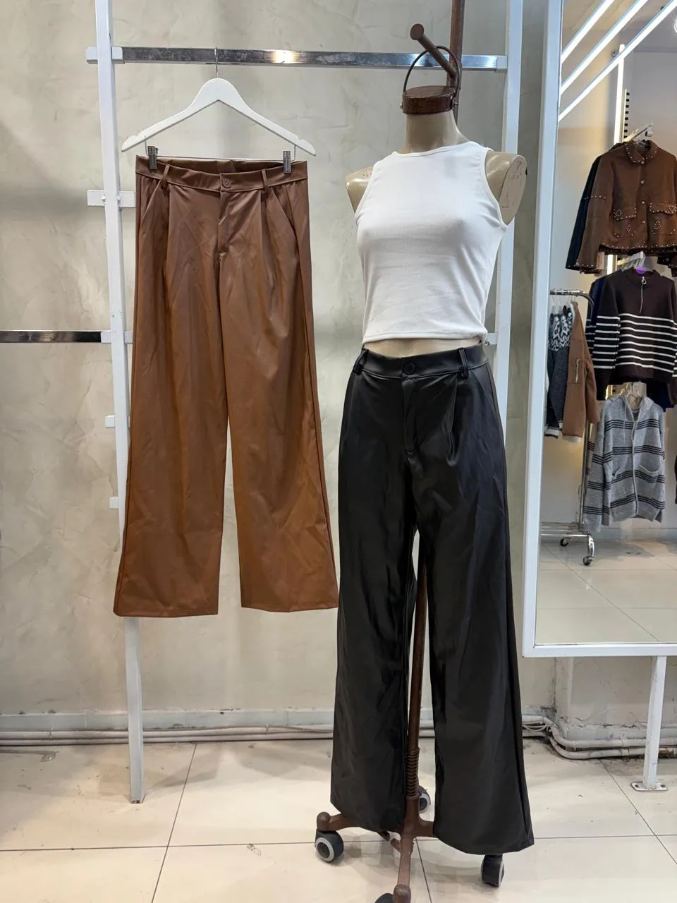 Palazo pinzado (cuerina)