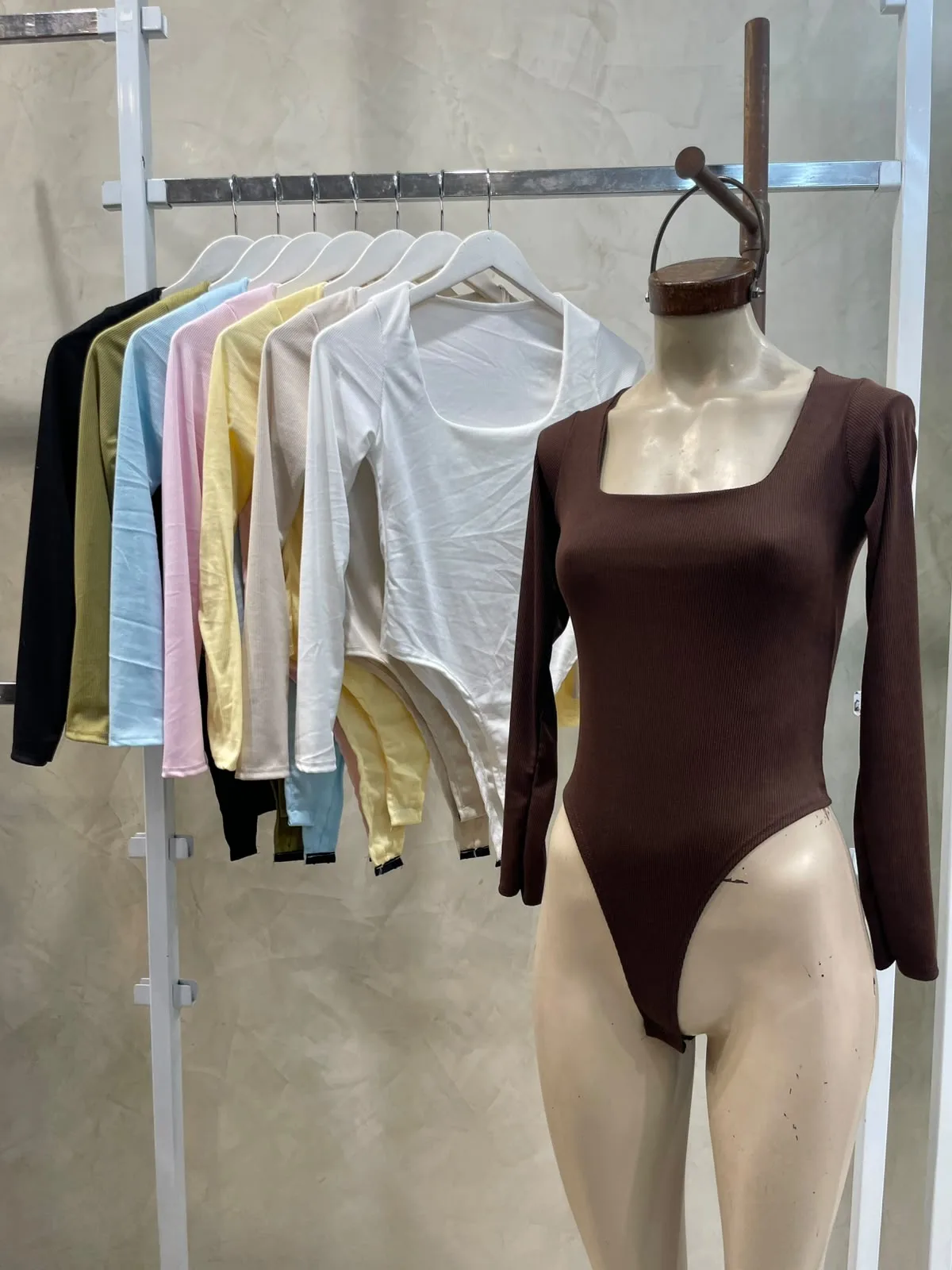 Body Escote Cuadrado (Morley)