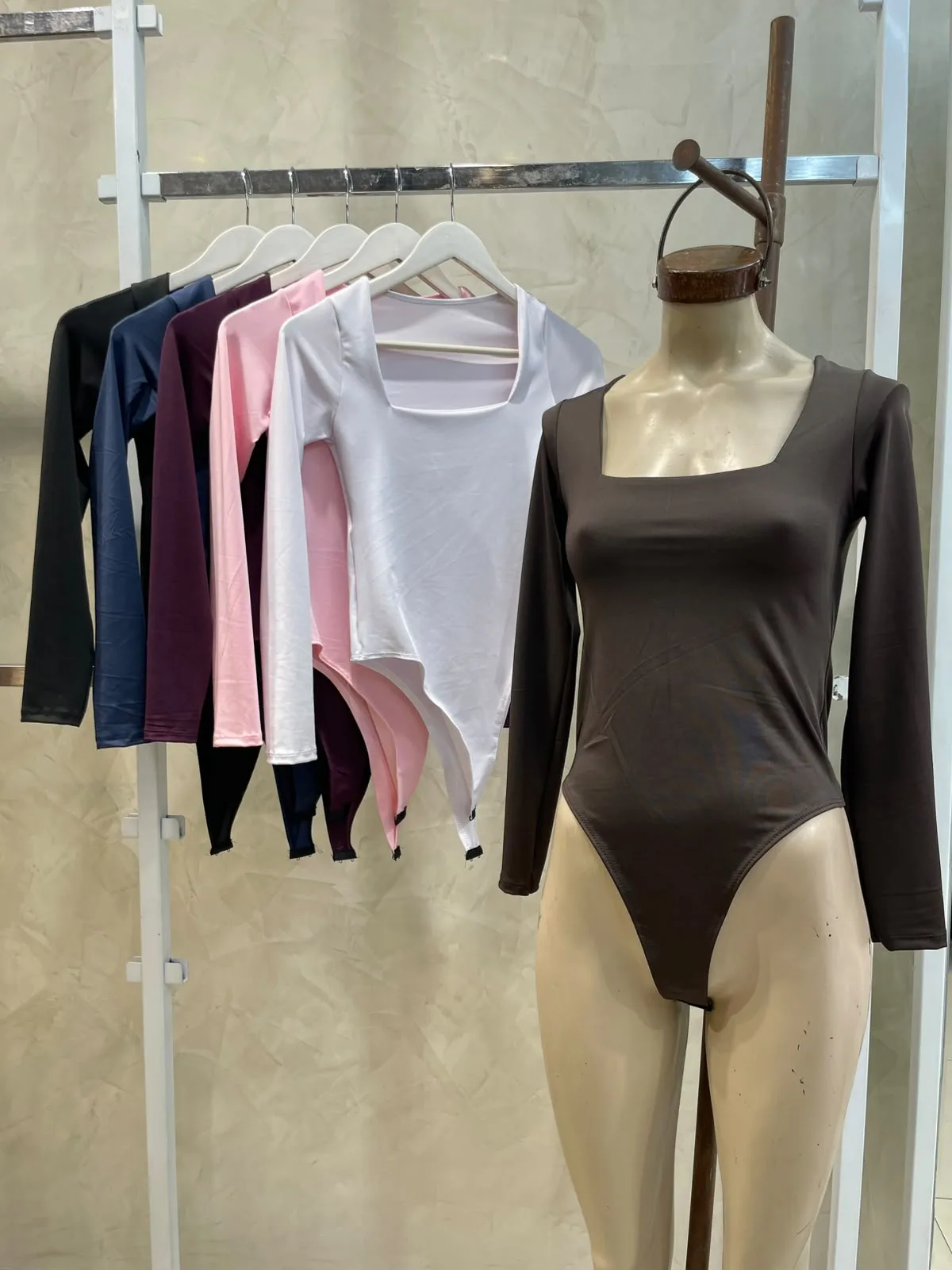 Body Escote Cuadrado M/L (Microfibra)