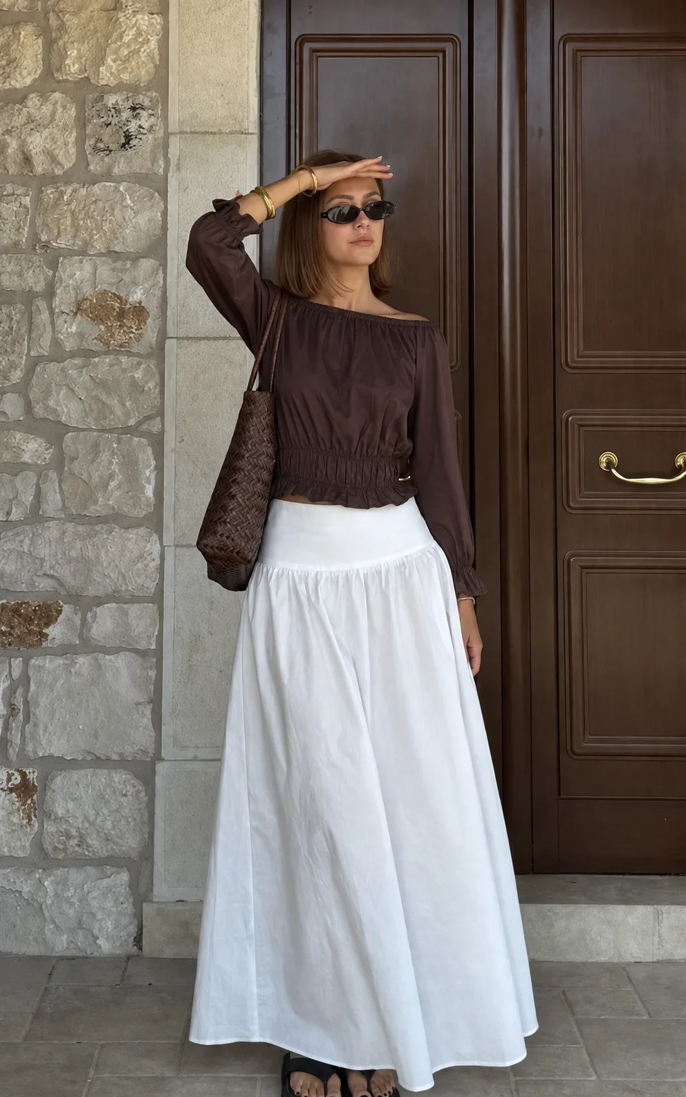 Blusa Volados (fibrana poplin)