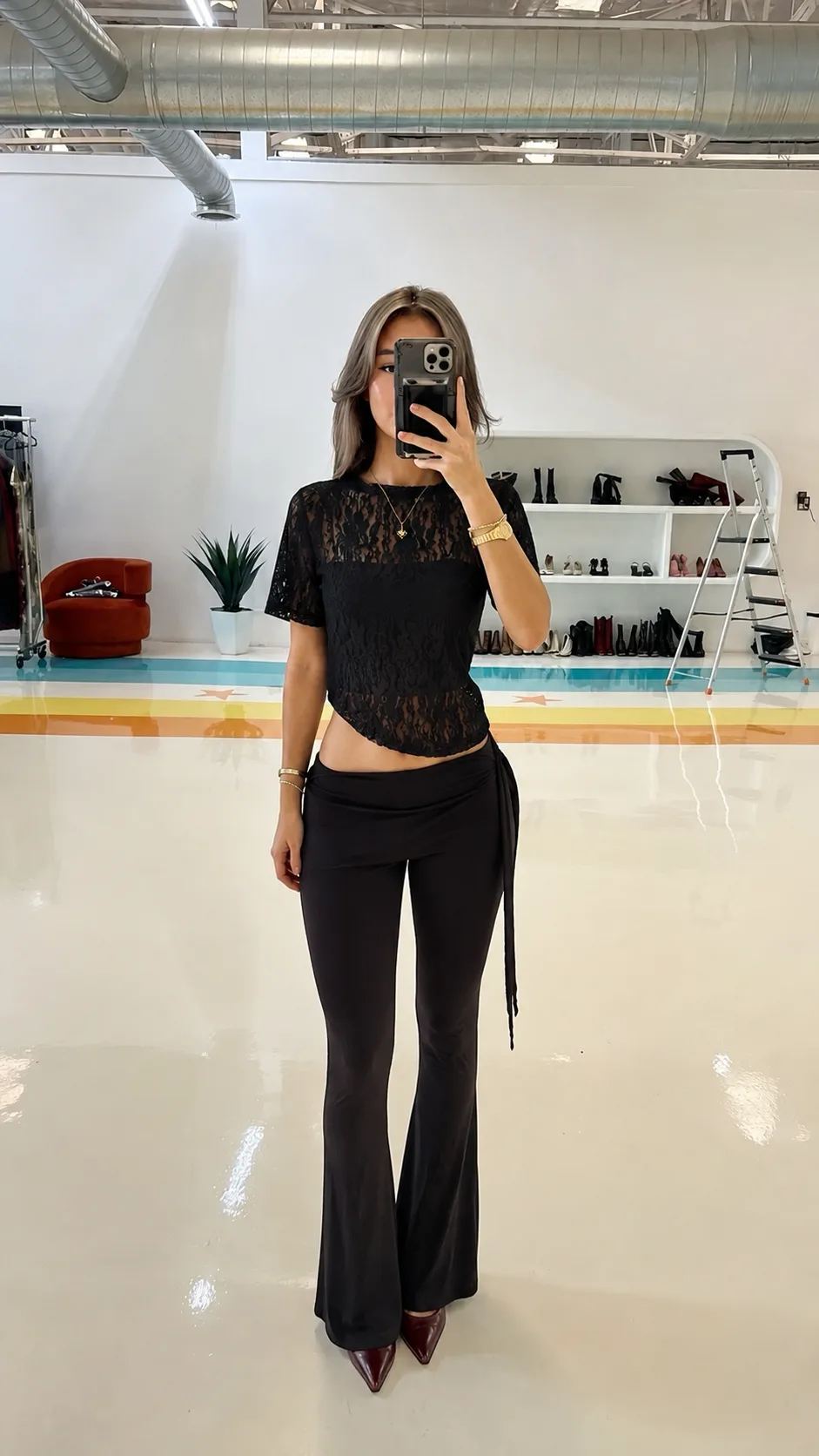 Remera M/C (encaje)