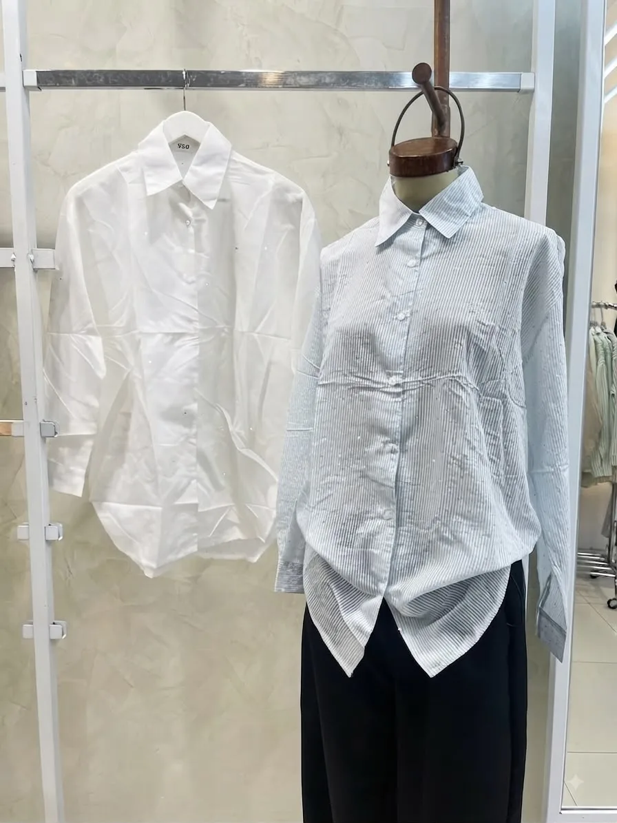 Camisa C/ strass (importado)