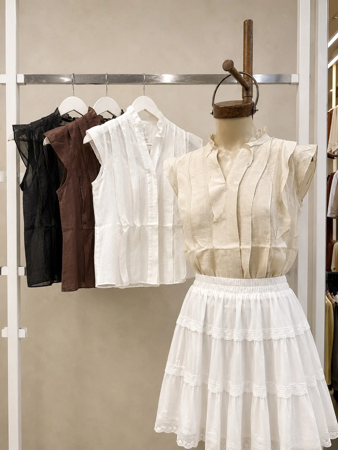 Blusa Crepe Transparente (importado)