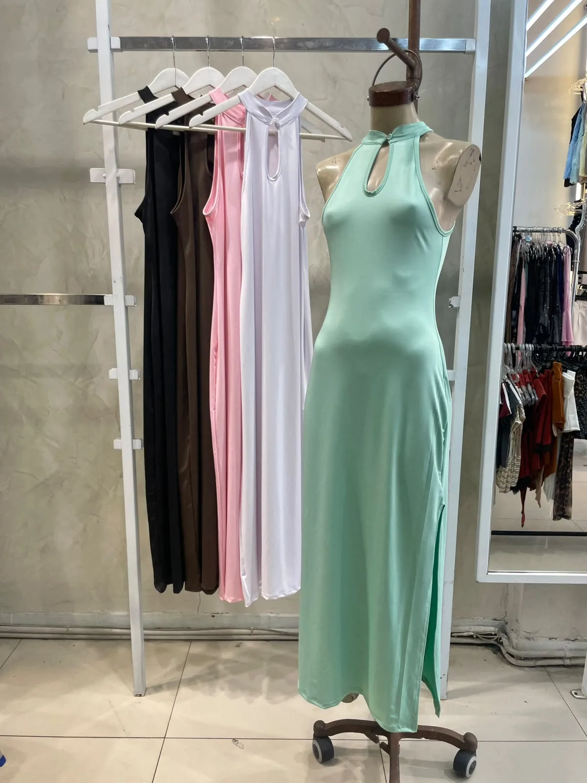 Vestido Largo Gota (microfibra)