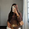Remera Cuello Redondo Crochet (importado) - Juno