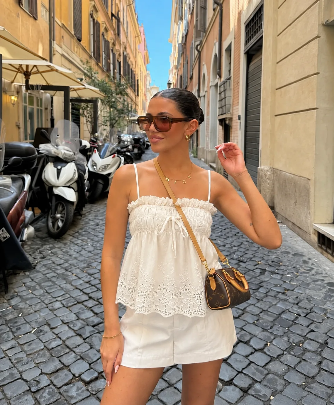 Blusa Bordado Tiras (importado)