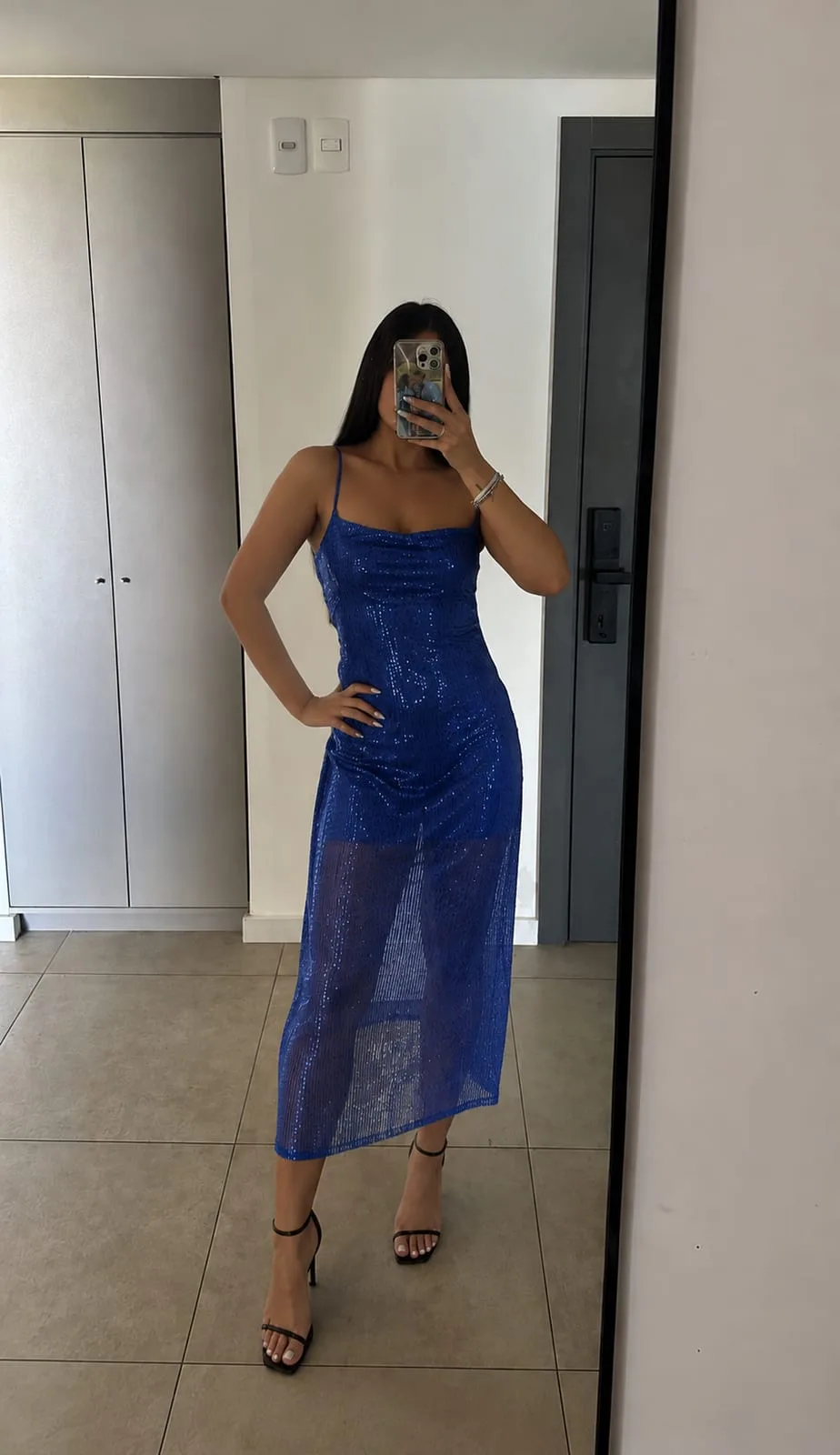 Vestido largo (Lentejuela)