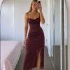 Vestido Largo con Puntilla (microfibra) - Juno