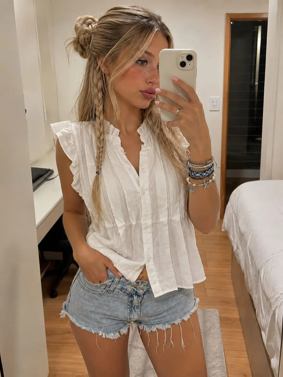 Blusa Crepe Transparente (importado)